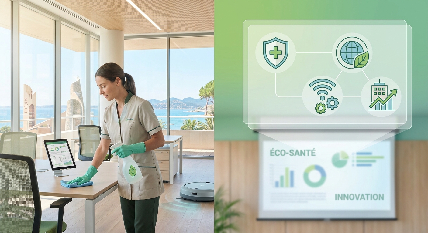 Fréjus: L'entretien de bureaux face aux nouveaux défis éco-santé