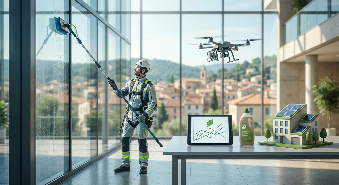 Laveur de vitre Draguignan: Tendances et Innovations Récentes