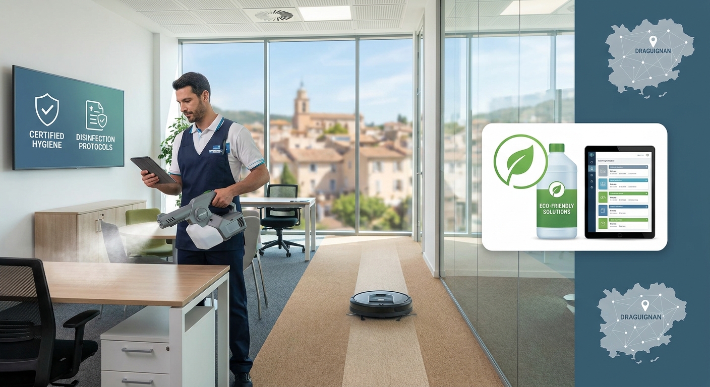 Nettoyage de Bureaux à Draguignan : Nouvelles Exigences Qualité
